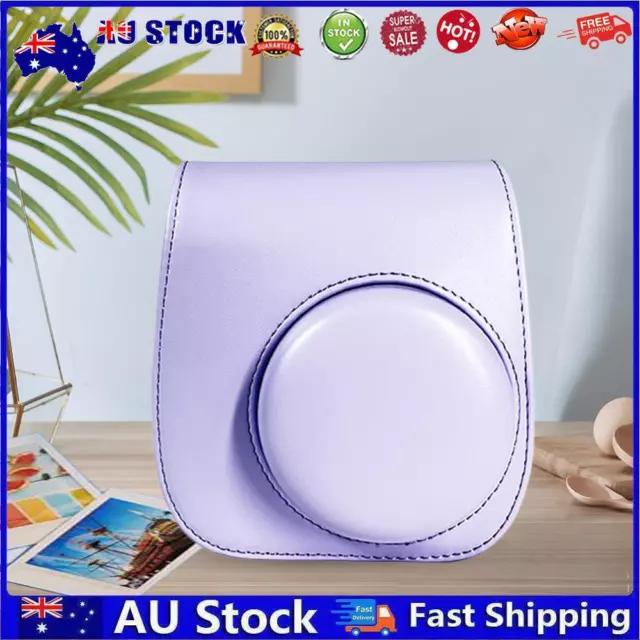 AU Instant Camera Bags Retro Camera Shoulder Bag for Fujifilm Instax Mini 12/11/