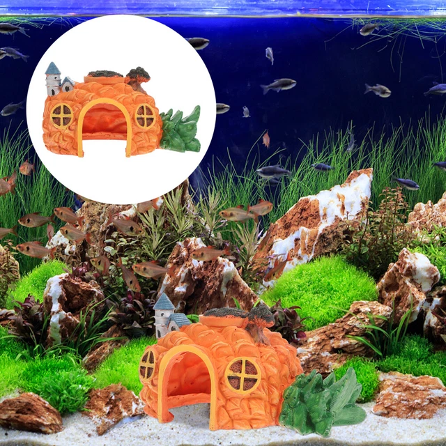 Kleine Reptil Ruhehaus Haushalt Hamster Ruheplatz Tank Harz Handwerk