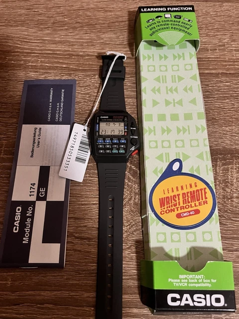 Montre Télécommande Casio CMD-40 Neuve (sans étiquette) - Unisexe Adulte, Modèle Rétro