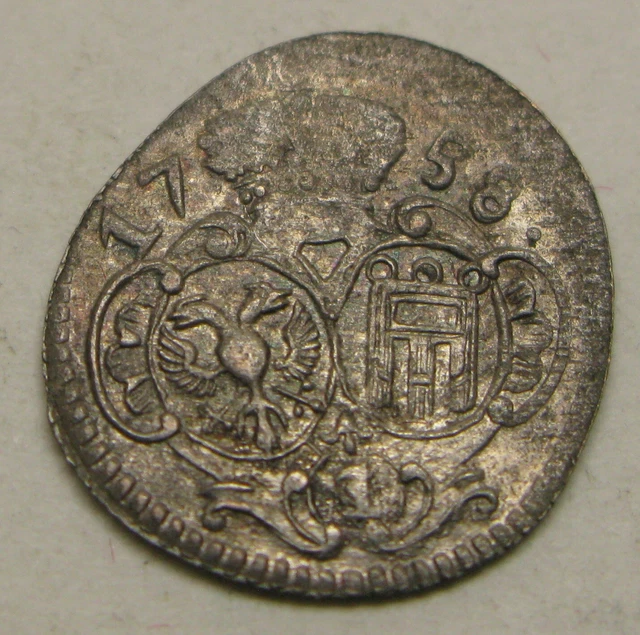 MONTFORT (German State) 1 Kreuzer 1758 - Billon - Ernst Max Josef - 3842