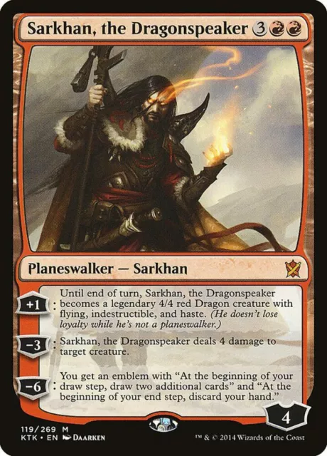 MTG - Sarkhan, the Dragonspeaker (KTK)