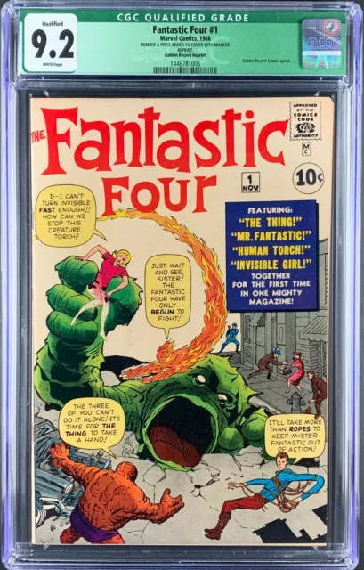 FANTASTIC FOUR  #  1 CGC High Grade GRR! Looks Like 1961 Issue!   1446781006