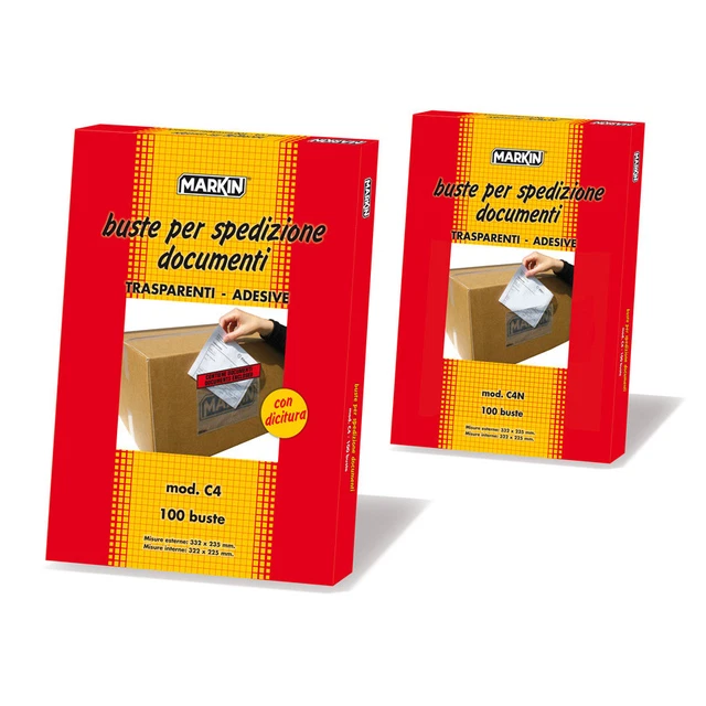 Buste Trasparenti Portadocumenti A5 225x165 Mm - Confezione Da 100 Pezzi (UK Made) - Foto 5