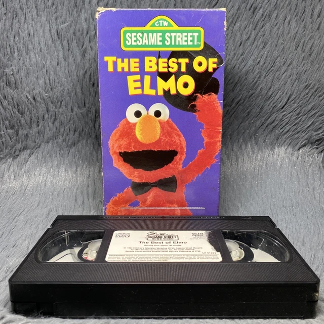 Sesame Street The Best Of Elmo 1994 SESAME STREET THE Best of Elmo VHS 1994 The Muppets Jim Henson Kids