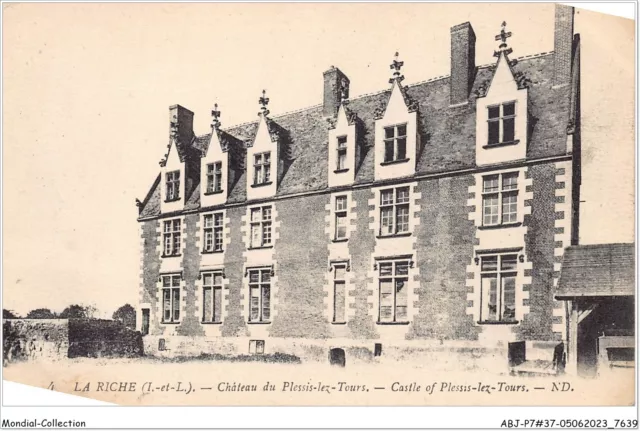 ABJP7-37-0633 - la riche - chateau du PLESSIS-LES-TOURS