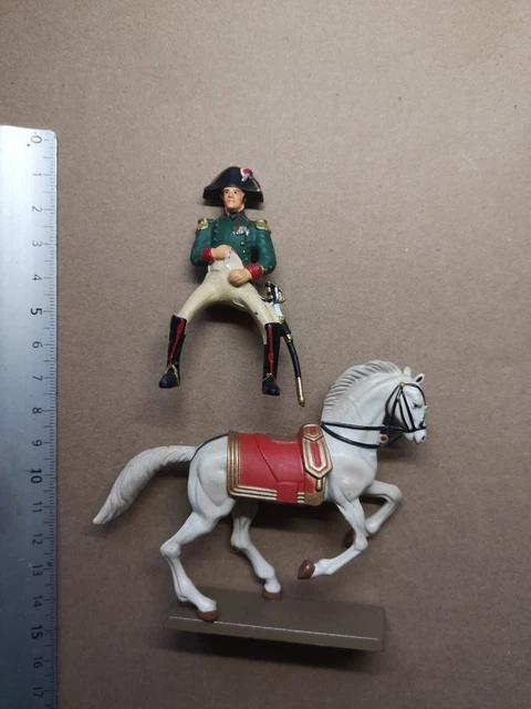 Soldats Napoléoniens STARLUX échelle 54 Mm : 2 Cavaliers Et 2 Fantassins, Boîte D'origine