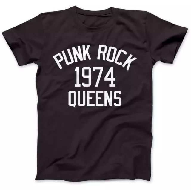 Punk Rock Music 1974 T-Shirt 100% Premium Cotton Post Punk New York Dolls