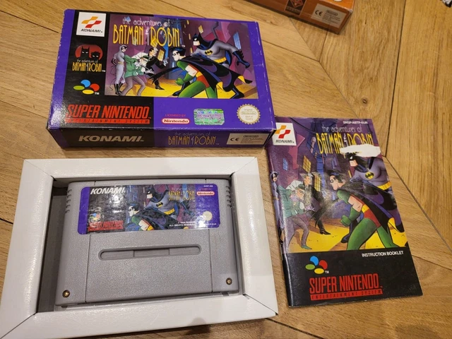 The Adventure of batman And Robin Nintendo SNES Complet EUR