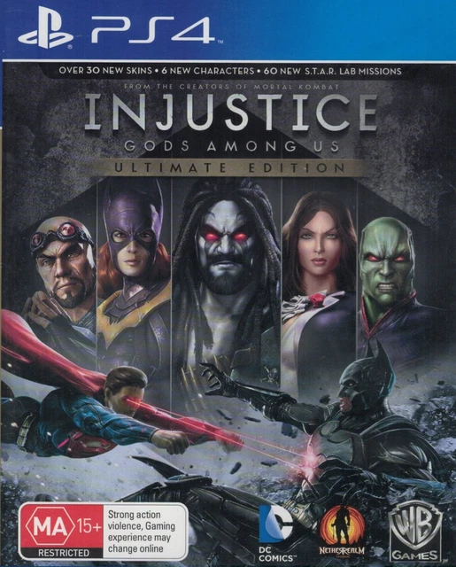 Injustice ps4 game discount