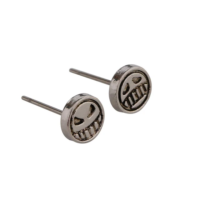 KOGNGU Hot Japan Anime One Piece Portgas D Ace Stud Earrings Cosplay 1 Pair, Zin