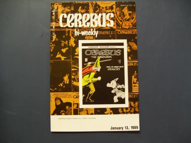 Cerebus Bi-Weekly #4 by Aardvark Comics in Very Fine Condition