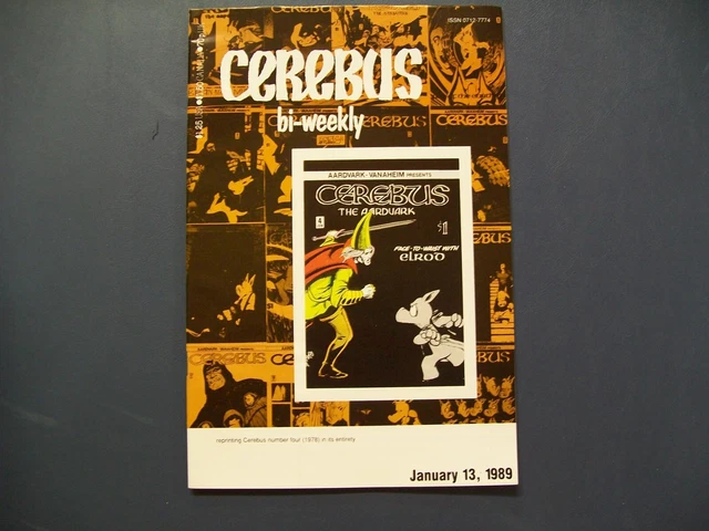 Cerebus Bi-Weekly #4 by Aardvark Comics in Very Fine Condition