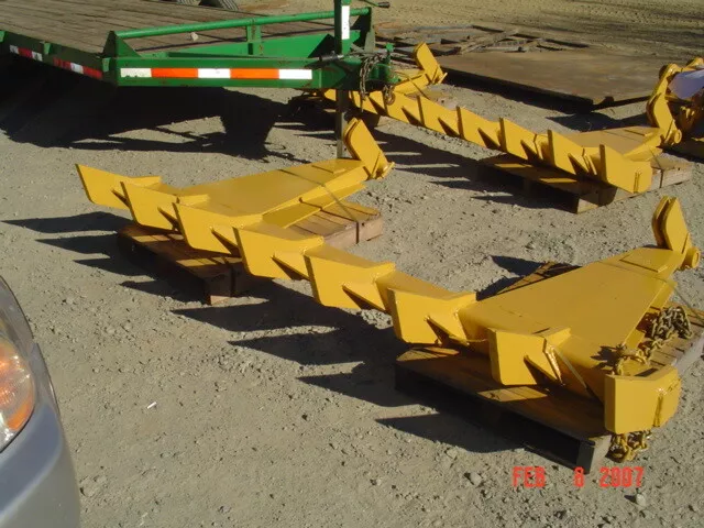 dozer blade root rake, 100" wide, 990 lbs AR400