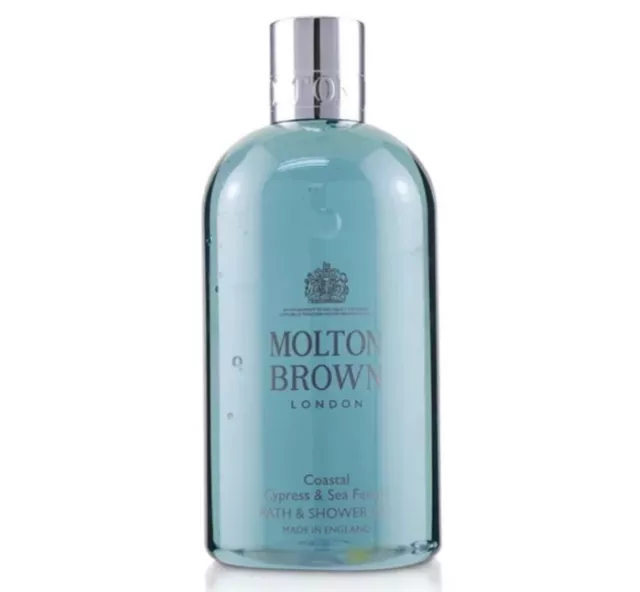 New | Molton Brown | Bath & Shower Gel | Coastal Cypress & Sea Fennel | 30 ml