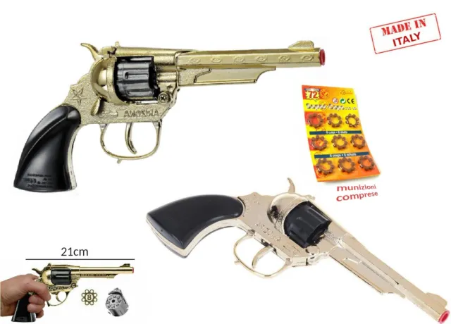 Pistola Giocattolo Per Bambini 10 Colpi Munizioni In Gomma 27Cm Gioco  Bambino - ND - Pistole e fucili - Giocattoli