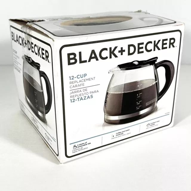 BLACK+DECKER 12-cup Replacement Carafe - black (GC3000B)