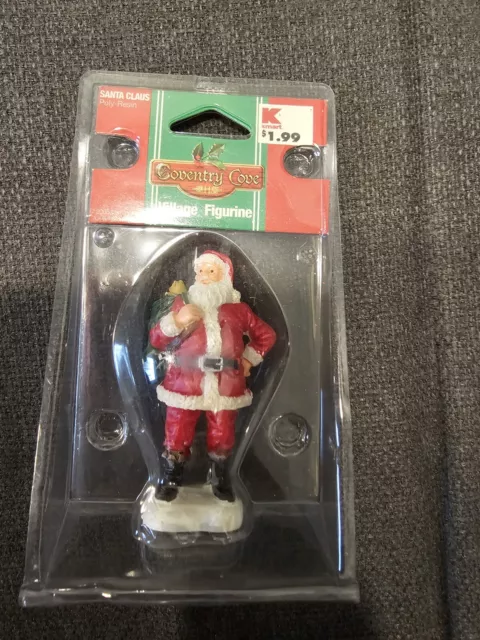 Coventry Cove Santa Claus Poly Resin Village 2005 Lemax Christmas