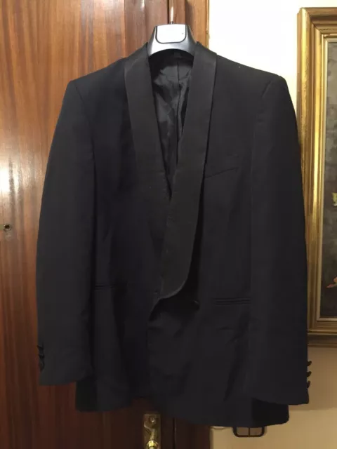 ZARA  Chaqueta Smoking Talla M Caballero Negra