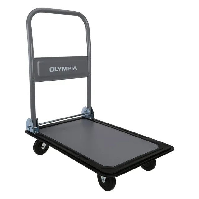 Olympia Tools 87-989 330 Pound Capacity Heavy Duty Platform Utility Rolling Cart