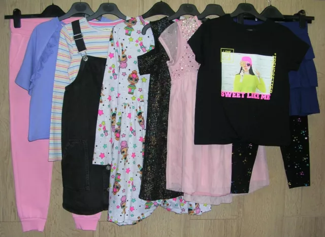 RIVER ISLAND GEORGE PRIMARK ecc Pacchetto abiti da jogger per ragazze età 9-10 140 cm