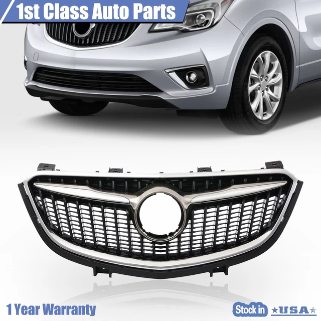Front Upper Grille Black Grill Assembly for 2019-2020 Buick Envision