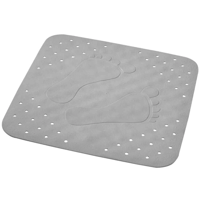 RIDDER Tappetino da Bagno Antiscivolo Plattfu? 54x54 cm Grigio 67287
