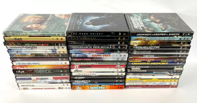 45 DVDs  Large lot -  Action - Drama - Comedy - Horror - All Brand New Sealed 3