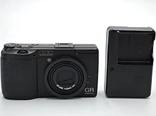 RICOH Digital Camera GR DIGITAL w/Battery Charger From Japan Fedex Excellent++