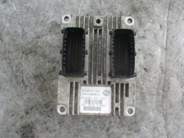 Fiat Grande Punto Mk3 1.2 Unité De Commande Moteur Module Ecu 51798649