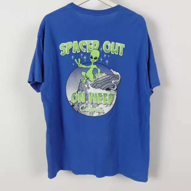 VINTAGE 90S MARIJUANA Shirt Size XL 1993 Fashion victim Weed