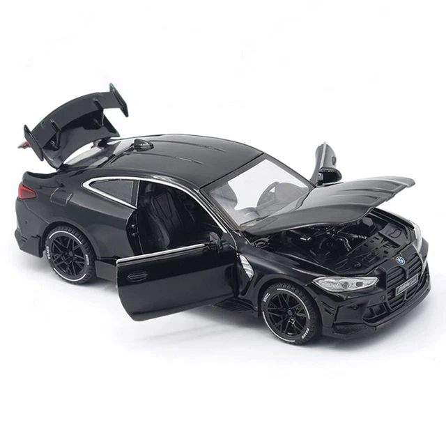 1/32 BMW M4 Coupe Model Car Diecast Toy Vehicle Toy for Boys Kids Gift Black