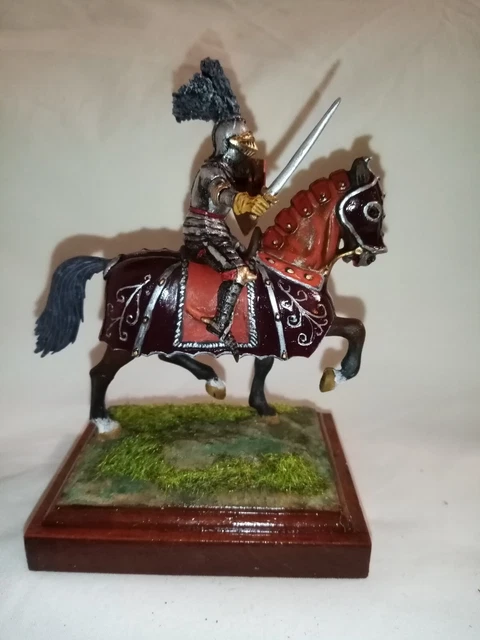 Chevalier Starlux – IVANOHE Sur Cheval Avec Robe (Moyen Âge, ORTF)