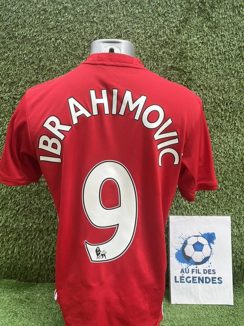 Maillot Man United Zlatan Ibrahimovic 2016/2017 UEFA – Occasion Très Bon état Taille M
