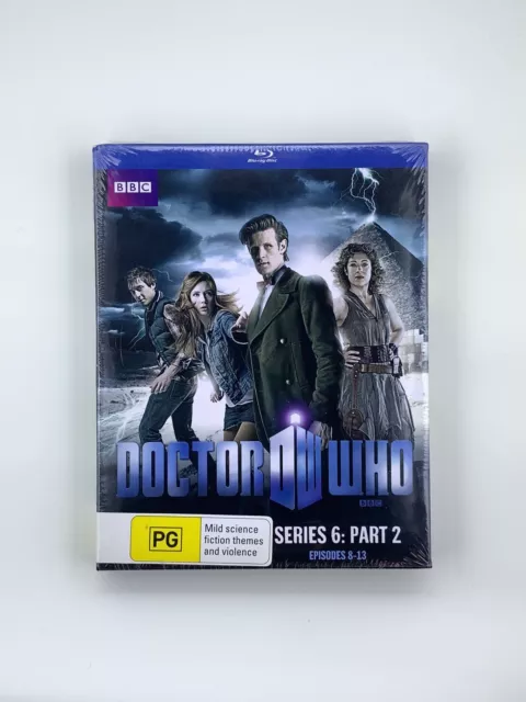 Doctor Who Series 6 Part 2 (Blu-ray, 2010) New & Sealed. Region B