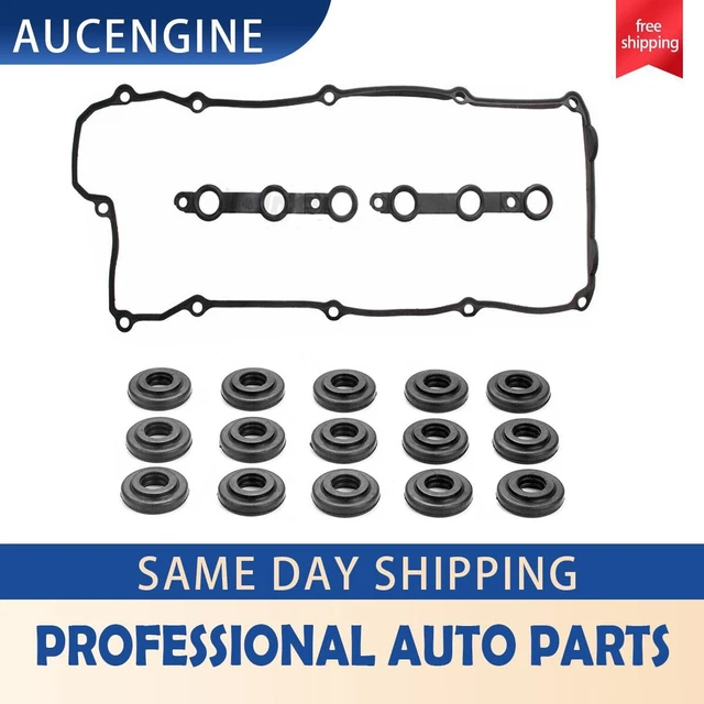 Valve Cover Gasket w/Grommets for 96-02 BMW E36 E38 E39 323i 328i M3 M52 2.8L