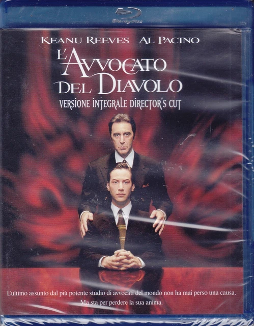 BLU-RAY **L'AVVOCATO DEL DIAVOLO** con Keanu Reeves Al Pacino nuovo