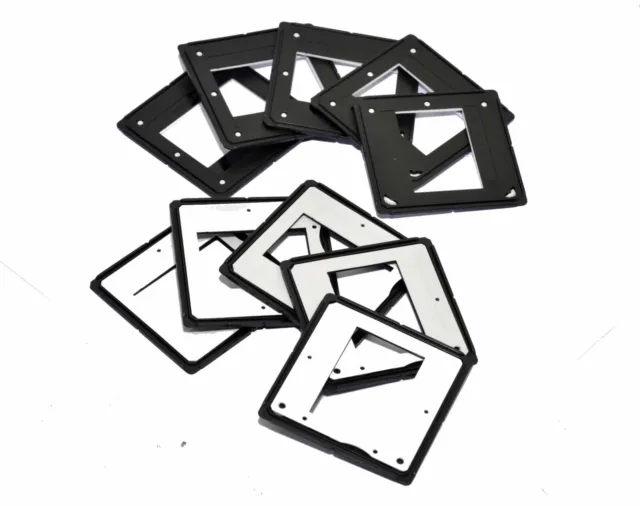 10 X Glassless Deslizar Montajes 5x5/24x36 Bisagra 35mm Csii Montajes