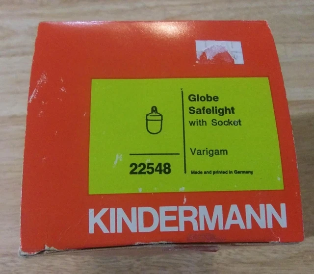 Kindermann Globe Darkroom Safelight 22548