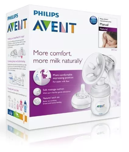 Philips Avent SCF330/20 Manual Natural Breast Pump BPA FREE. FREE POST