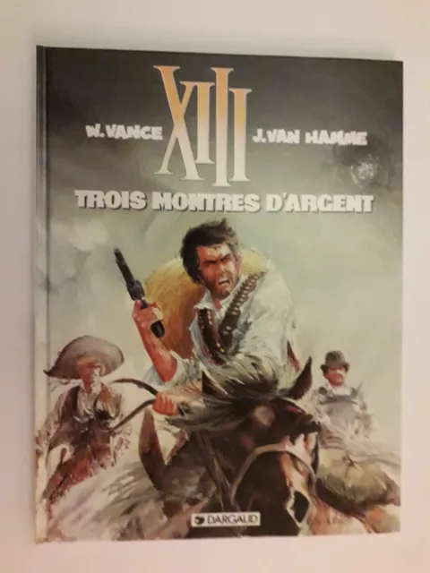 BD EO XIII 11 - Trois Montres d'argent - Vance Van Hamme Dargaud 1995 ttbe