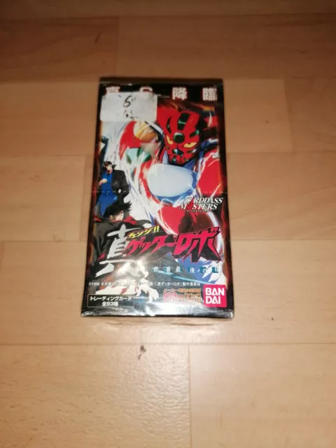 rare display neuve scéllée de 15 boosters robot G carddass 1998 made in japan