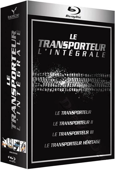 TRANSPORTER COMPLETE COLLECTION 1-4 NEW Blu-Ray 4-Disc Box Set