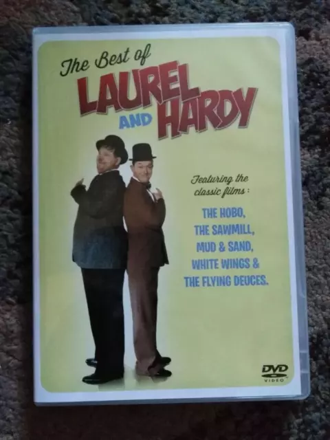 THE BEST OF LAUREL & HARDY DVD Comedy Quality Guaranteed Reuse Reduce Recycle