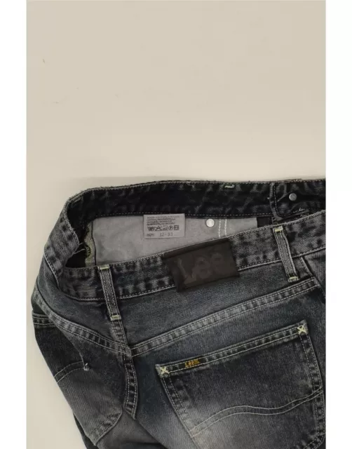 LEE MENS STRAIGHT Jeans W32 L33 Blue Cotton AA06 $21.93 - PicClick