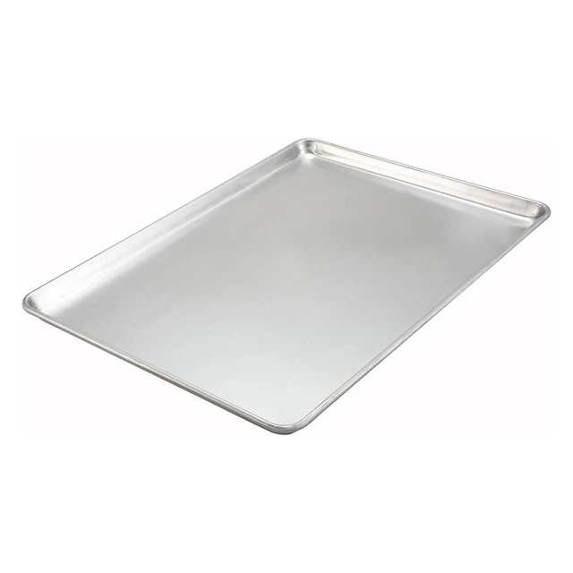 Winco 1826-E Economy Aluminum 18 x 26" Full Size Sheet Pan"