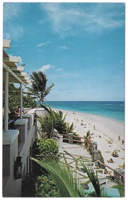 Postcard Bermuda, Paget, The Coral Beach Club, Swimmers & Sunbathers — C31