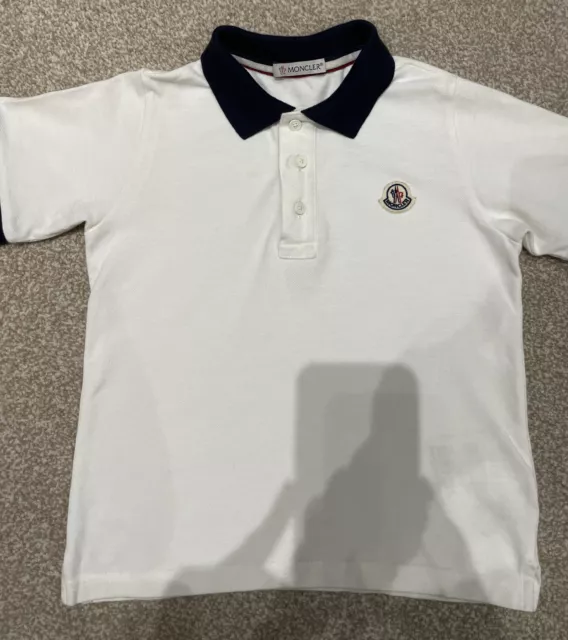 Moncler Boys Age 6 Polo Top