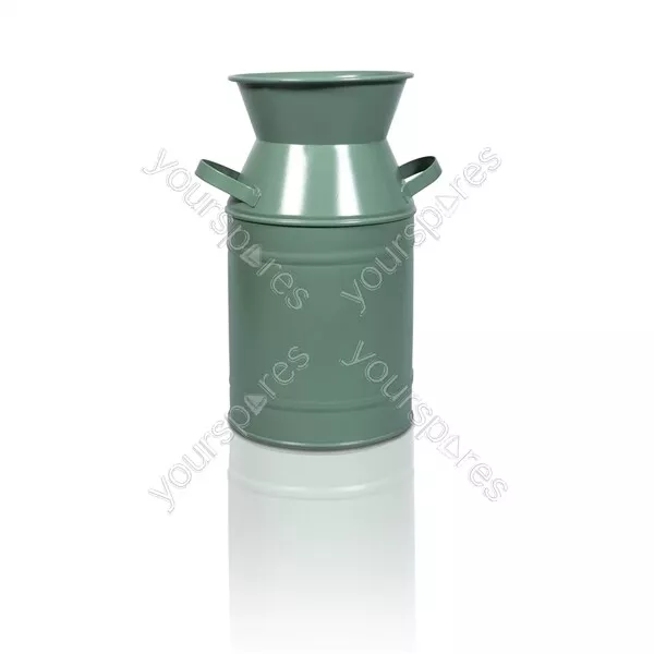 St Helens Home and Garden Vintage Metal Milk Churn Planter