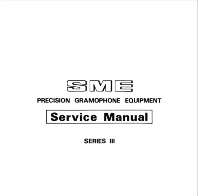 SME Series III/IV/V Turntable Tonearm Damping Fluid Low Viscosity for Damper Kit 3