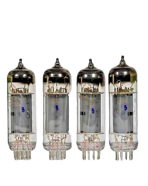 NOS NIB Matched Quad 6P14P-EV EL84 Tubes - Zambia